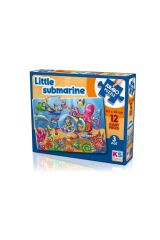 Little Submarine Jumbo Boy Puzzle 12 Parça