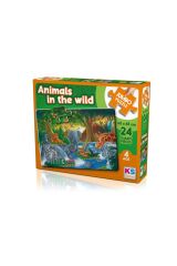 Animals In The Wild Jumbo Puzzle 4 Yaş Çocuk Puzzle
