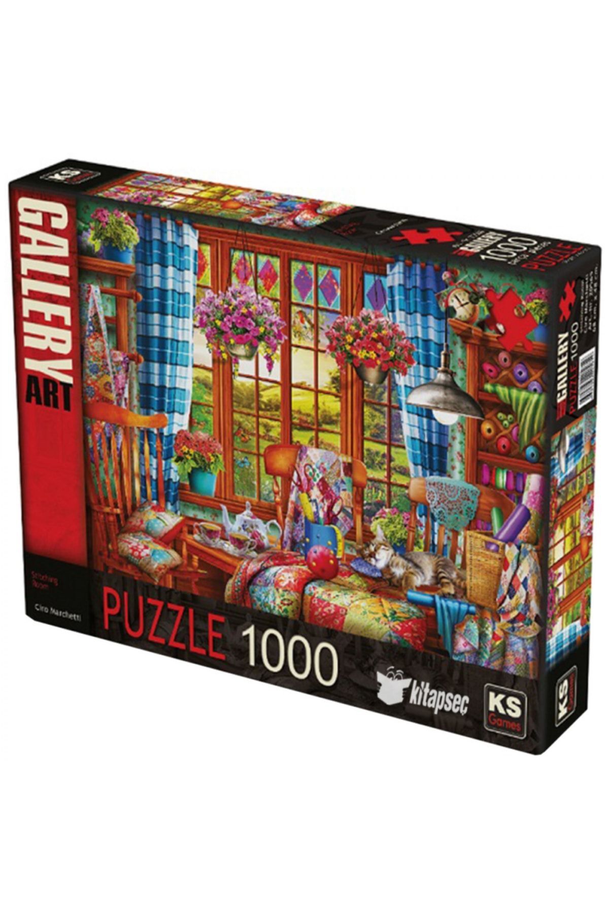 Marka: 20565 Ks, Stitching Room, 1000 Parça Puzzle Kategori: Çocuk Puzzle & Yapboz