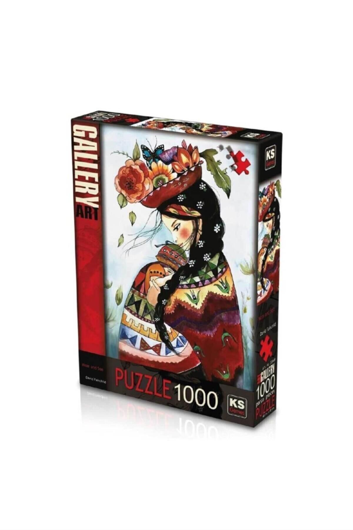 20549 Ks, Mom And Son, 1000 Parça Puzzle