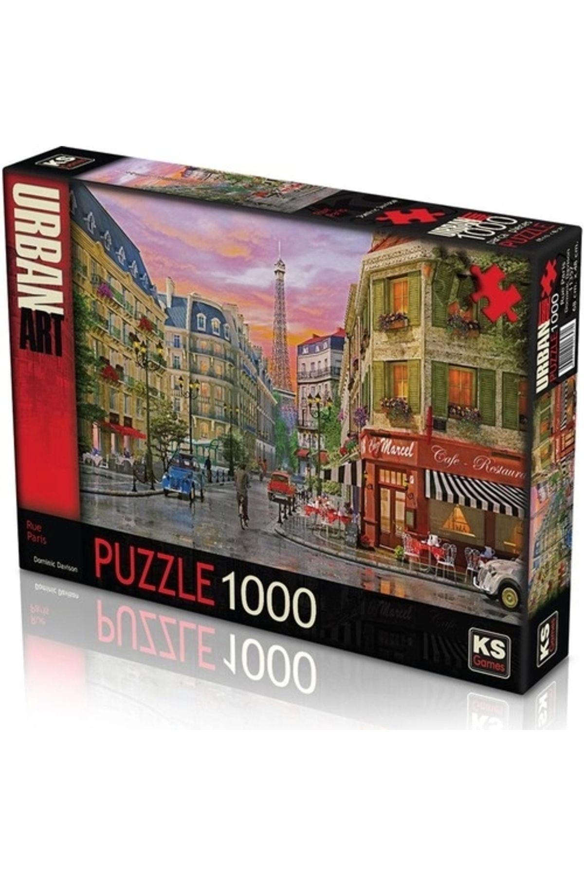 Ks Games Puzzle Rue Parıs 68x48 Cm 1000 Parça