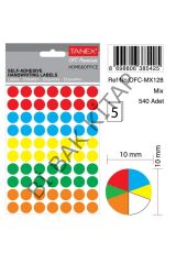 Ofc-128 Mıx Color Ofis Etiketi- ( 5 Adet )