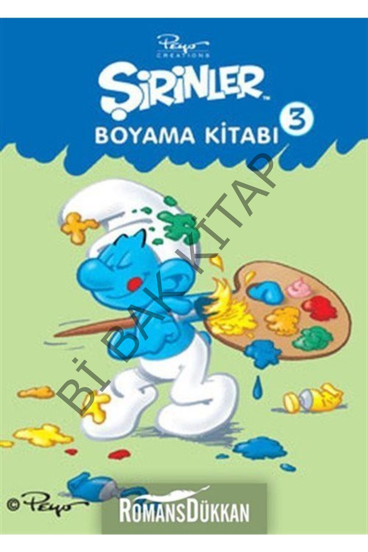 Şirinler - Boyama Kitabı 3