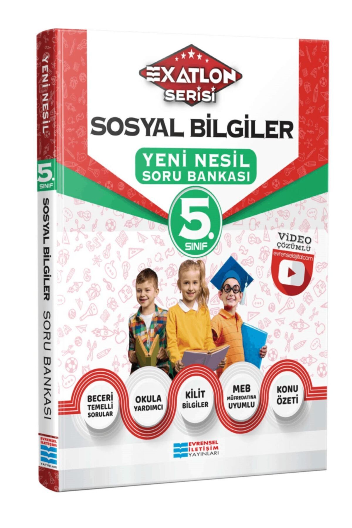 5.sınıf Sosyal Bilgiler Soru Bankası Exatlon Serisi - Evrensel Iletişim Yayınları