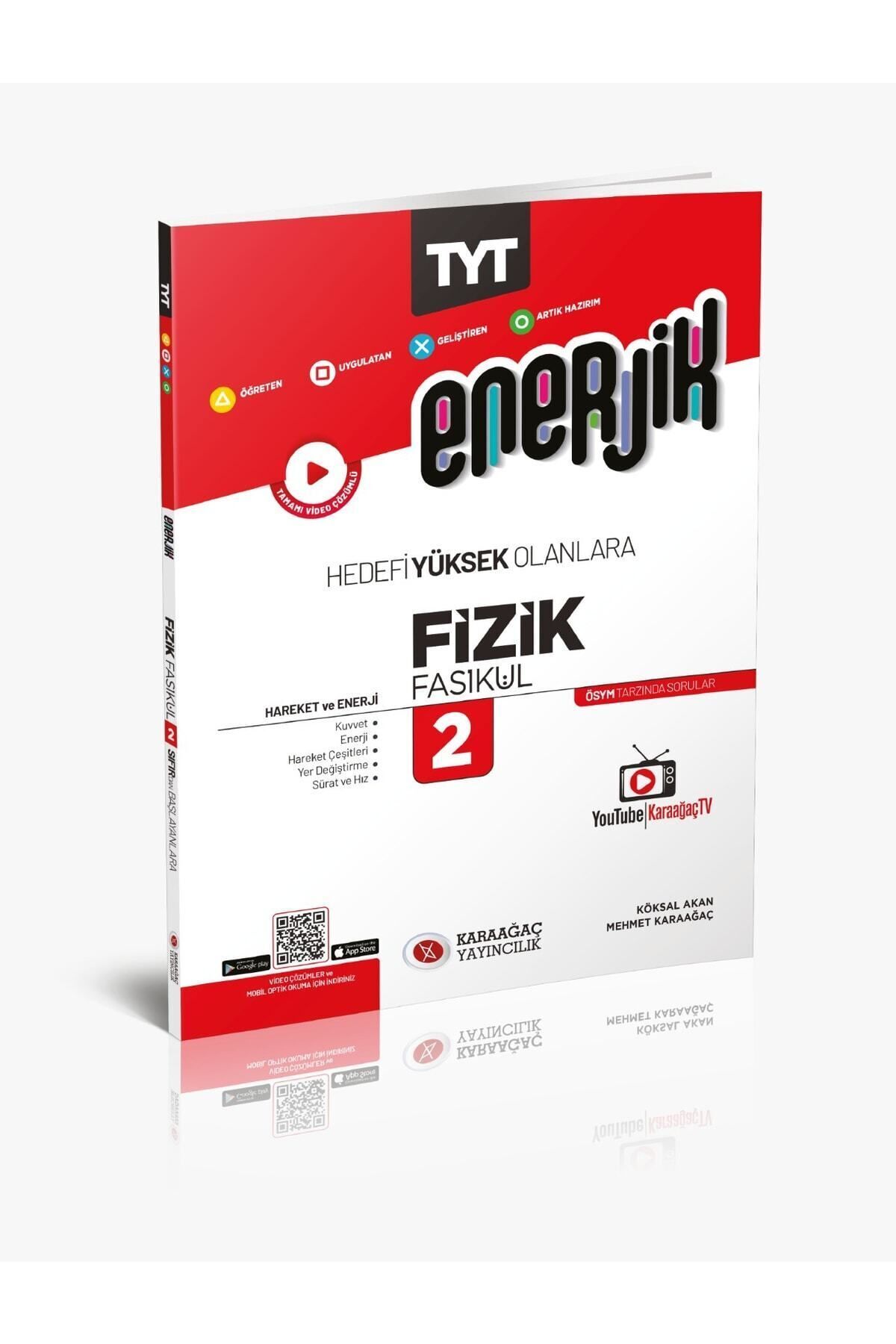 2023 Enerjik TYT Fizik Fasikülleri - 2 / Kolektif / Karaağaç Yayıncılık / 9786057141552