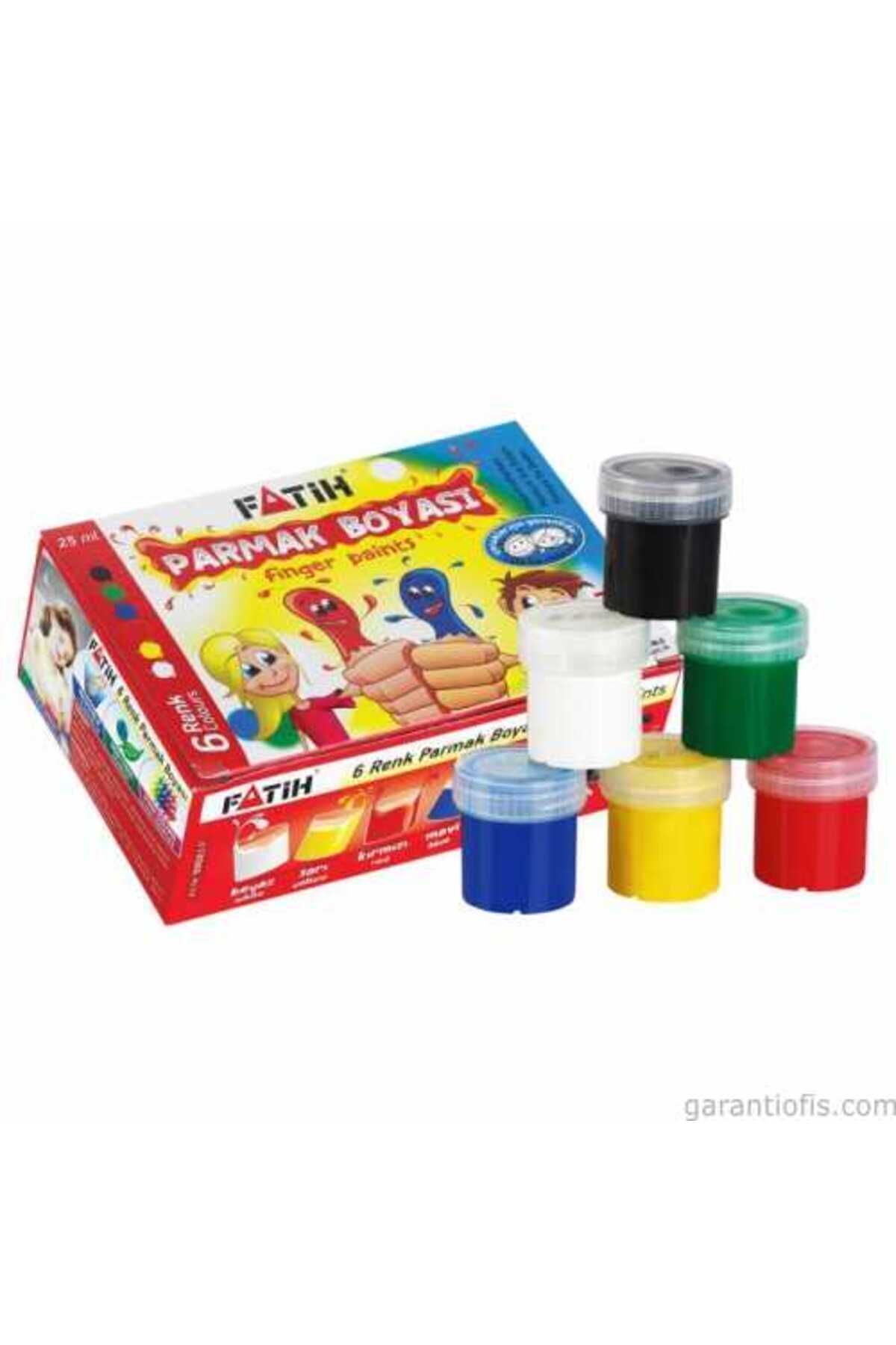 Parmak Boyası 6 Renk 25 ml X 6 = 150