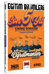 Yargı 2024 Kpss Eğitim Bilimleri Öğretmenler Ekibi Çıkmış Sorular Son 5 Yıl Çözümlü Yargı Yayınları
