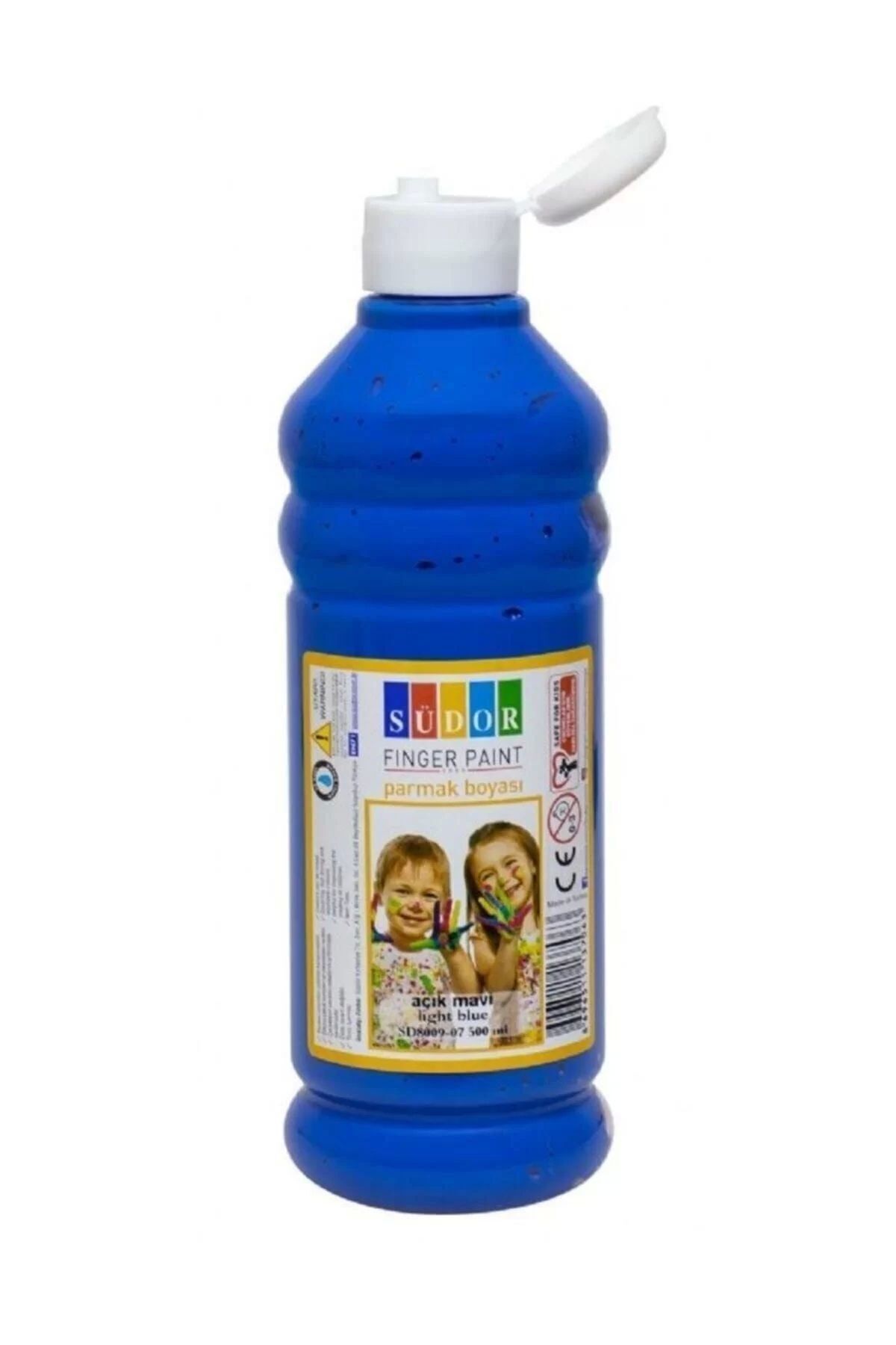 Parmak Boyası 500 ml Açık Mavi Sd8009-07