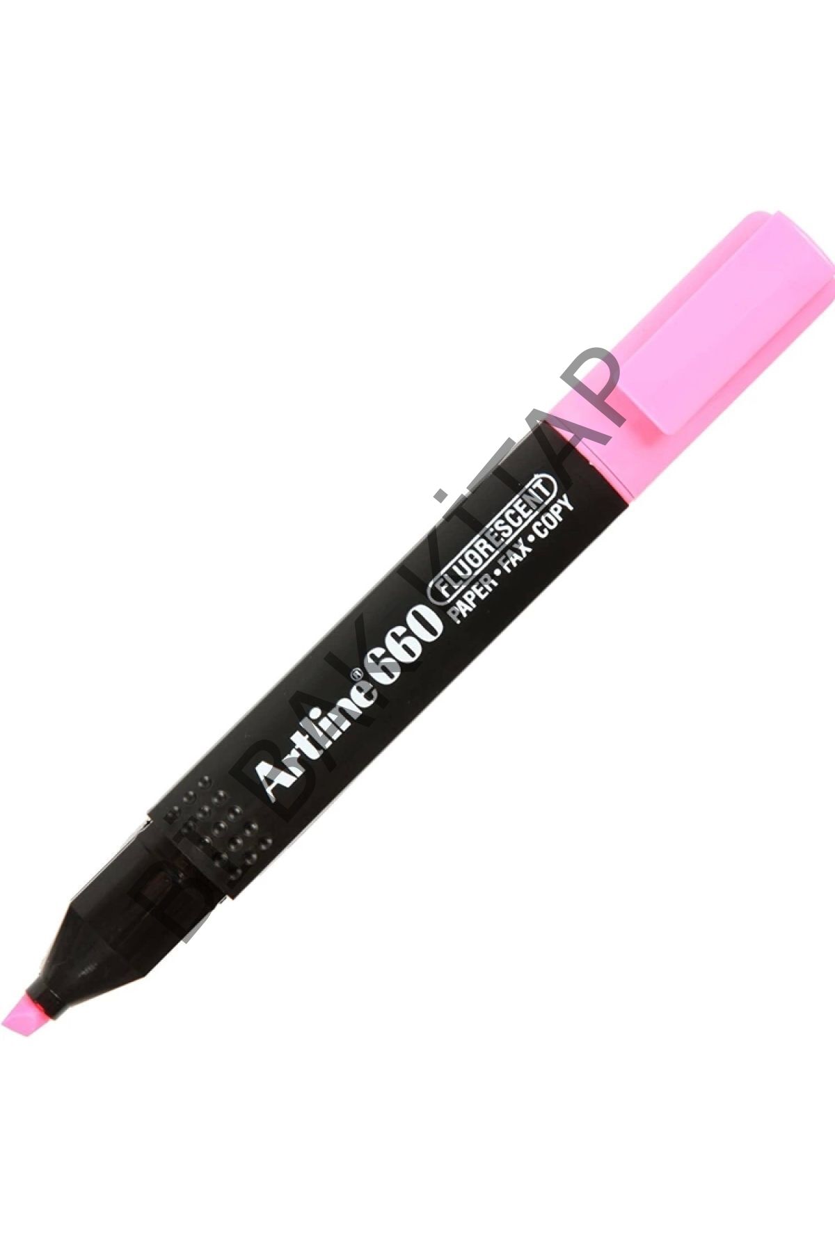 Ek- 660 Kesik Uç 1.0-4.0mm Hıghlıghter Fosforlu Kalem Pınk