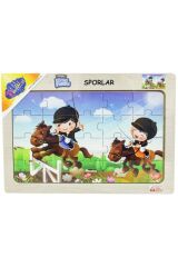 Ahşap Sporlar Puzzle