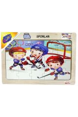 Ahşap Sporlar Puzzle