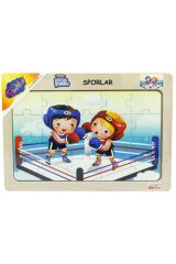 Ahşap Sporlar Puzzle