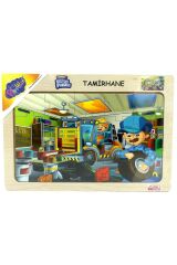Ony-48/49/50/51 Eğitici Ahşap Puzzle Oyuncak