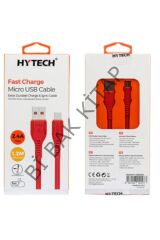 Hytech 2.4a Micro Usb Şarj Kablosu 1.20 Metre Mavi Hy-x260b