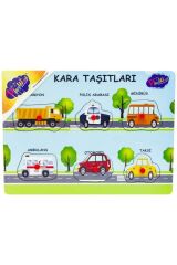 Ahşap Tutmalı Kara ve Hava Taşıtları Puzzle
