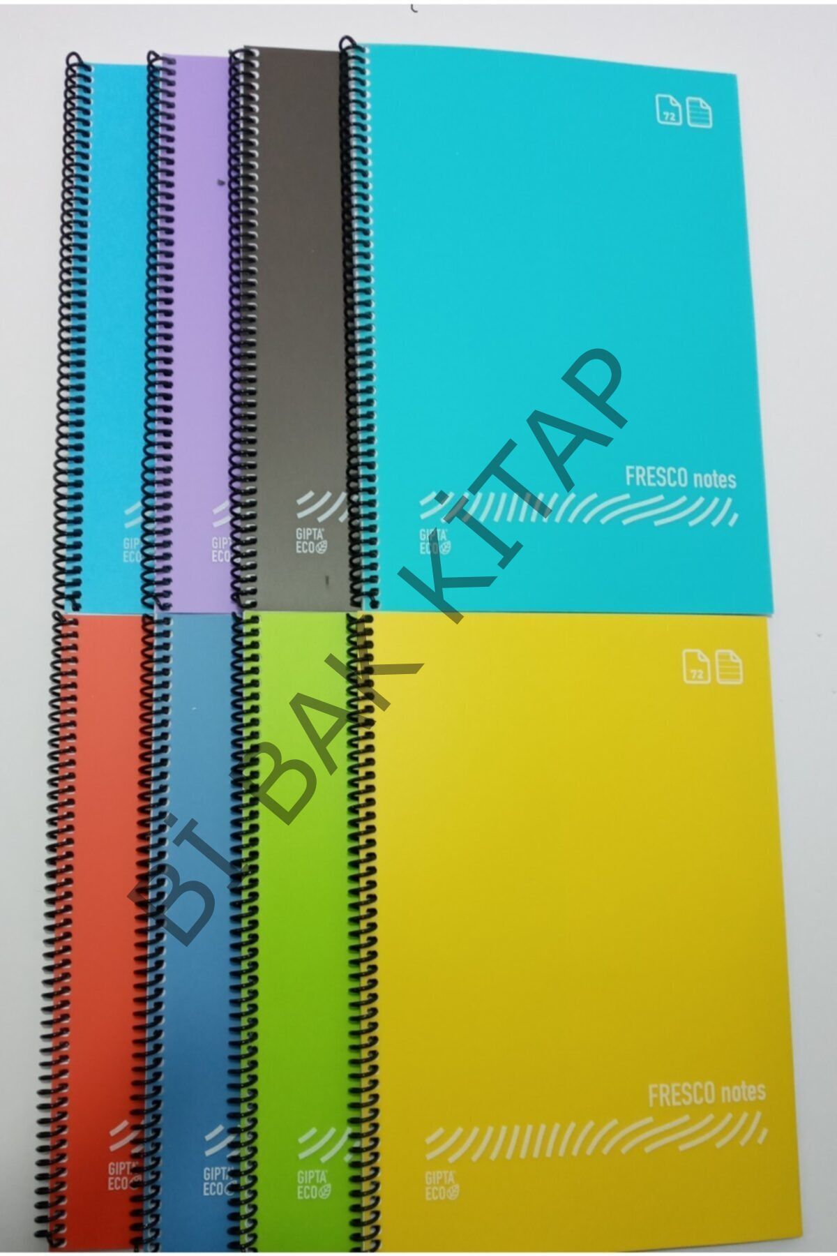 Eco Fresco 72 Yaprak Çizgisiz Defter 1 Adet