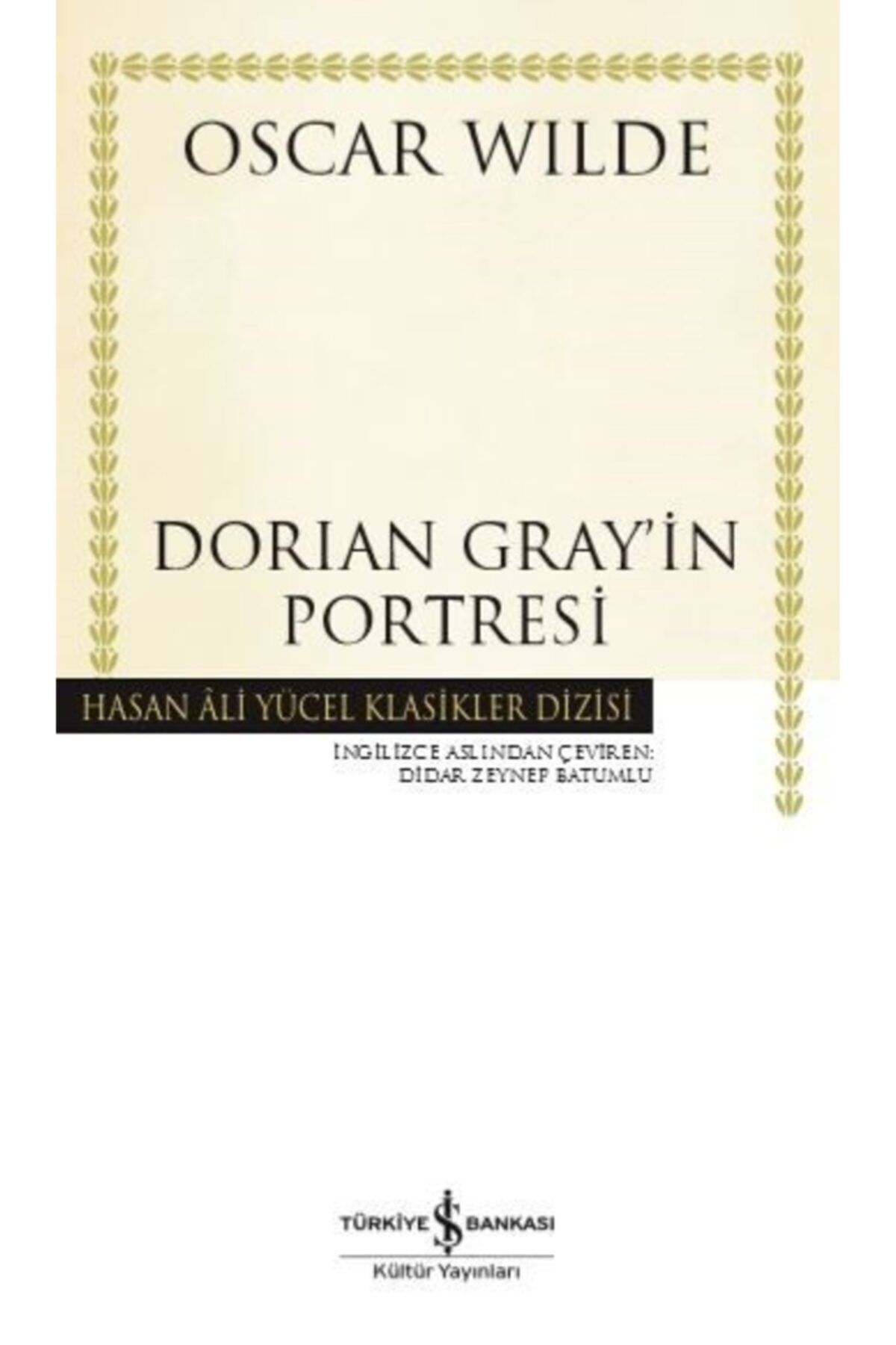 Dorian Gray'in Portresi -oscar Wilde