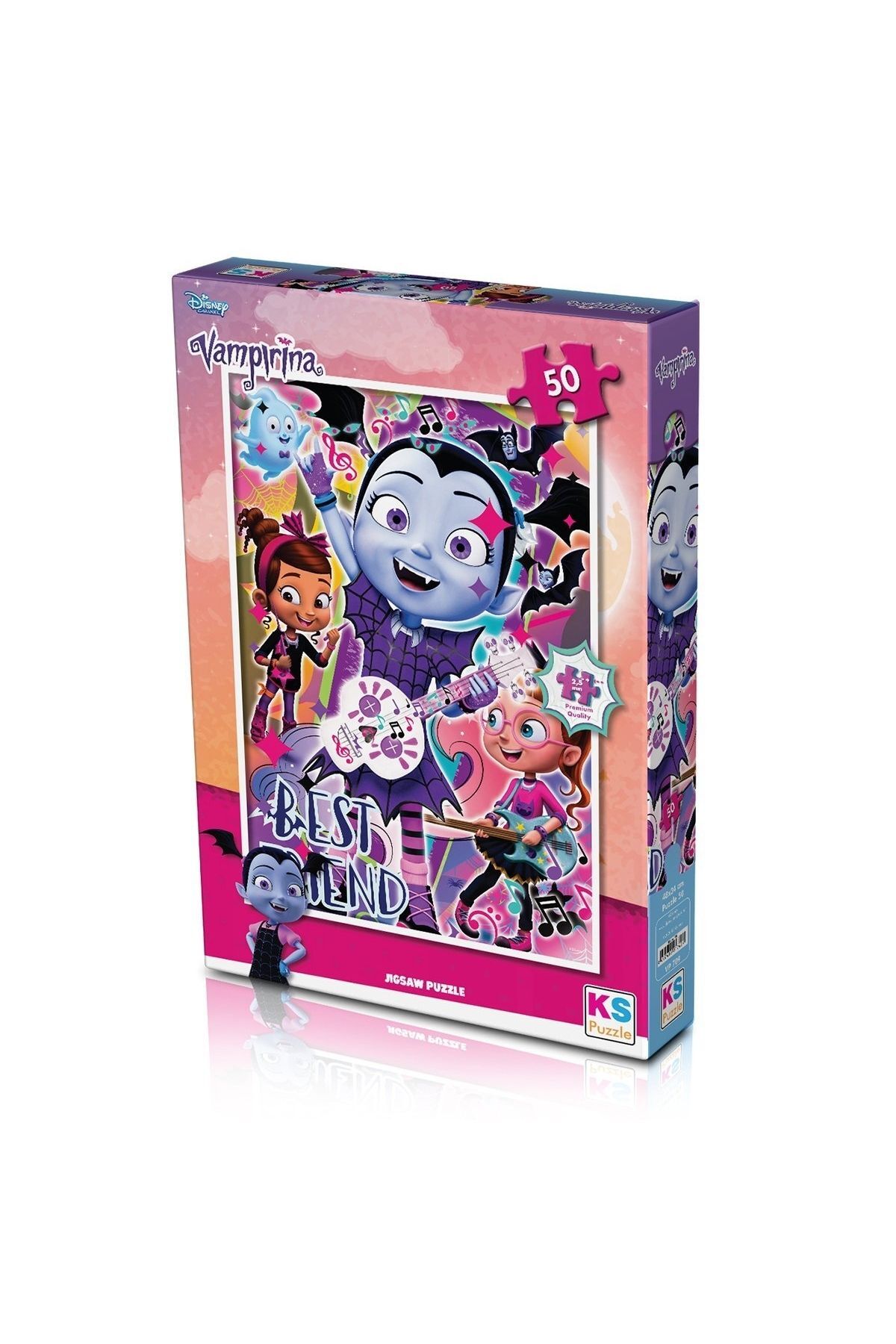 Vp709 Vampirina 50 Parça Çocuk Puzzle -ks Puzzle