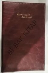 Karvizit Albümü 4 Kartlı 13 x 27 cm