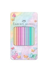 Faber-castell Parlak Pastel Renkli 12'li Boya Kalemi