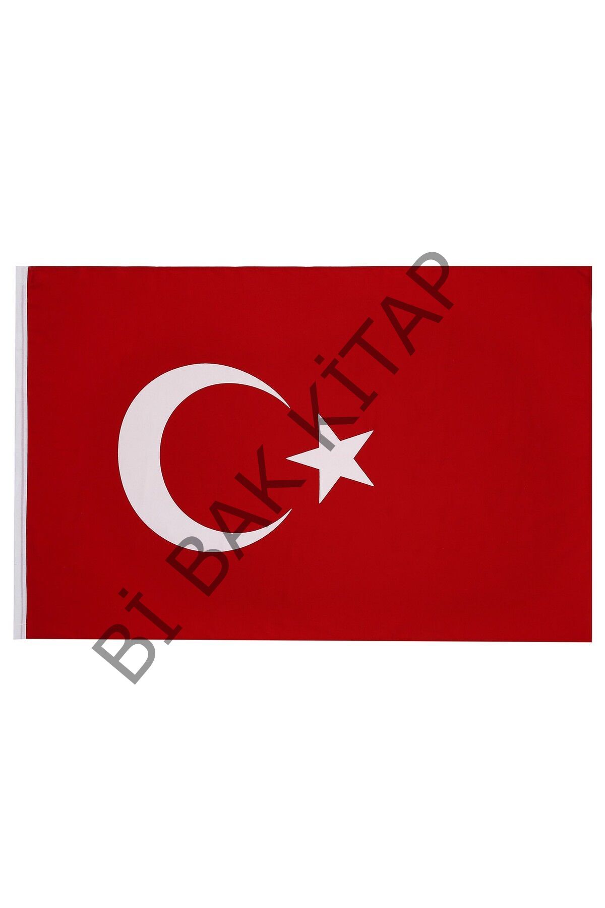Türk Bayrağı 50x75 Cm Özel Alpaka Kumaş Bayrak (BKT-104)
