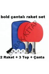 Masa Tenisi Özel Çantalı (2 Raket + 3 Top )
