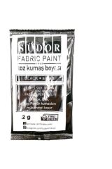 Toz Kumaş Boyası Siyah