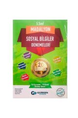 Gezegen Yayınları 5. Sınıf Sosyal Bilgiler Madalyon 20 Deneme