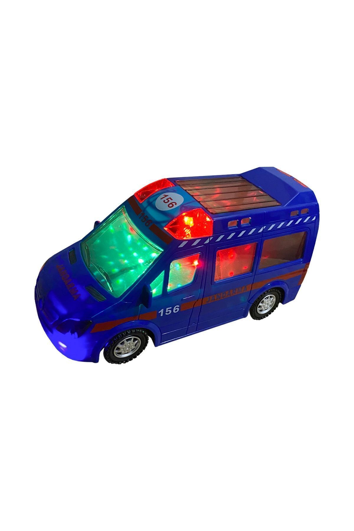 3d Işıklı Ve Türkçe Sesli Jandarma Araba