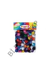 Metalik Pom Pom 20 Mm 70 Adet