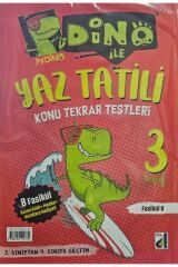 Damla Yayınları 3. Sınıf Dino Ile Yaz Tatil Kitabı (DENEME HEDİYELİ)