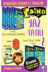 Damla Yayınları 2. Sınıf Dino Ile Yaz Tatil Kitabı (DENEME HEDİYELİ)