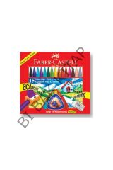 Silinebilir Wax Crayon Mum Boya 15 Li