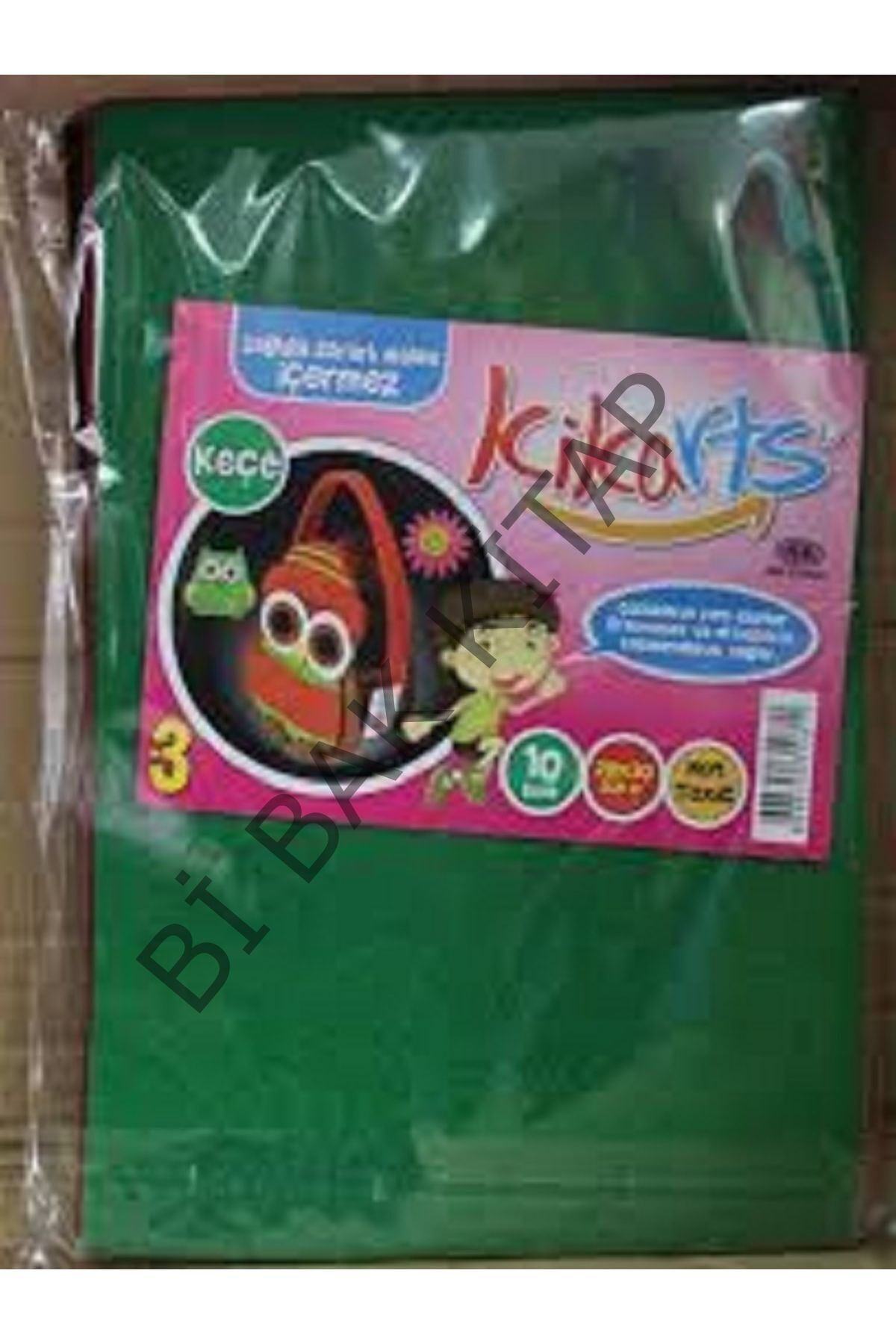 KİKARTS KEÇE 10 RENK A4