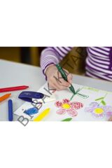 Grip Jumbo 12'li Üçgen Gövdeli Mum Boya / 5281122540000