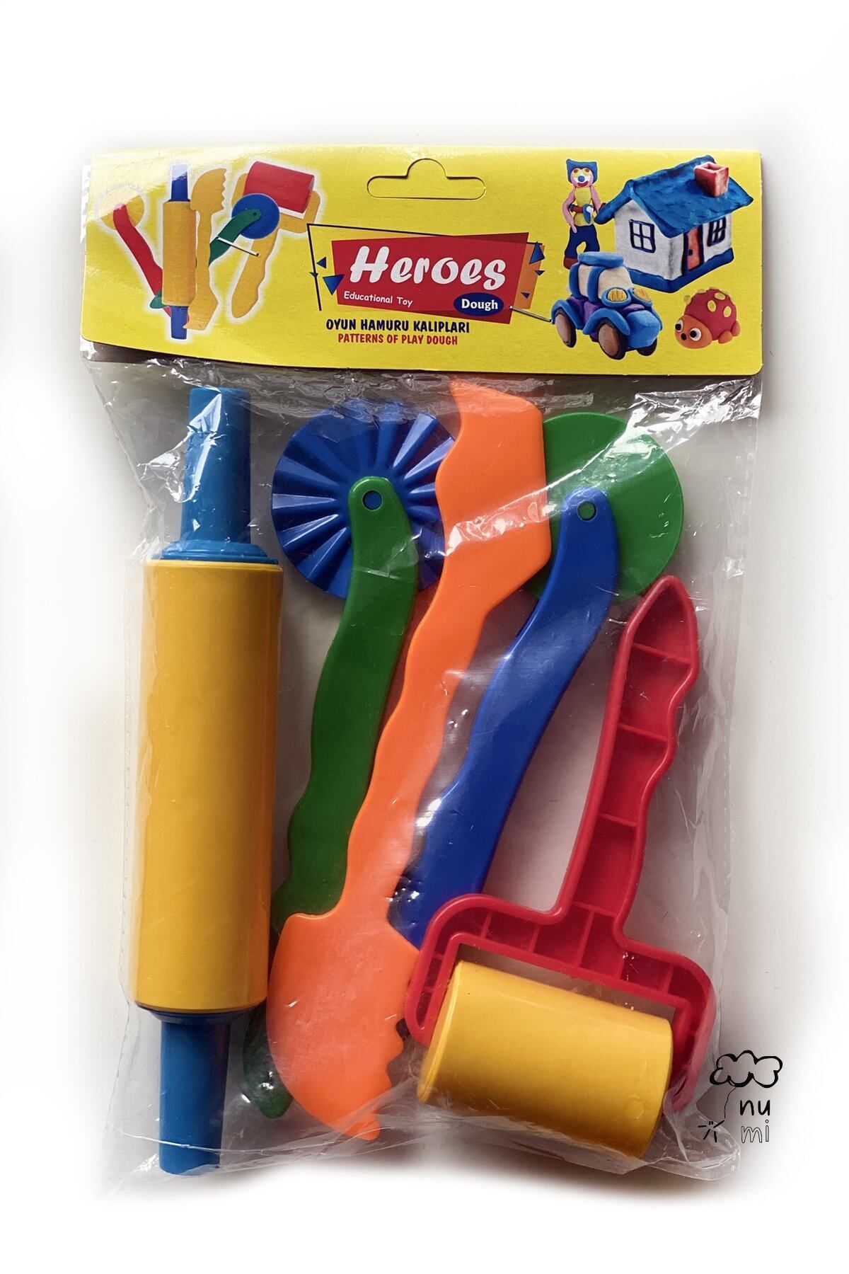 Heroes Poşetli Oyun Hamuru Şekillendirme Araçları