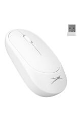 Beyaz 2.4ghz Usb 1200dpı Alkalin Pilli Kablosuz Mouse