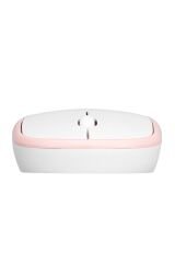 Pembe 2.4ghz Usb 1200dpı Alkalin Pilli Kablosuz Mouse