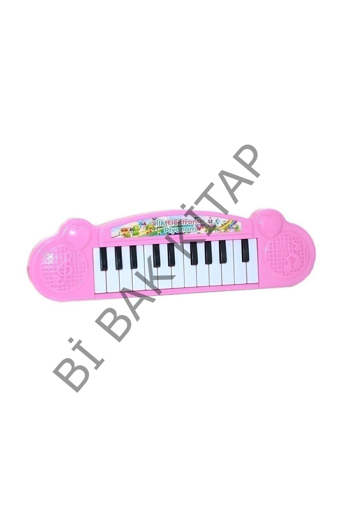 Ilk Elektronik Piyanom Pembe-mavi Pilli