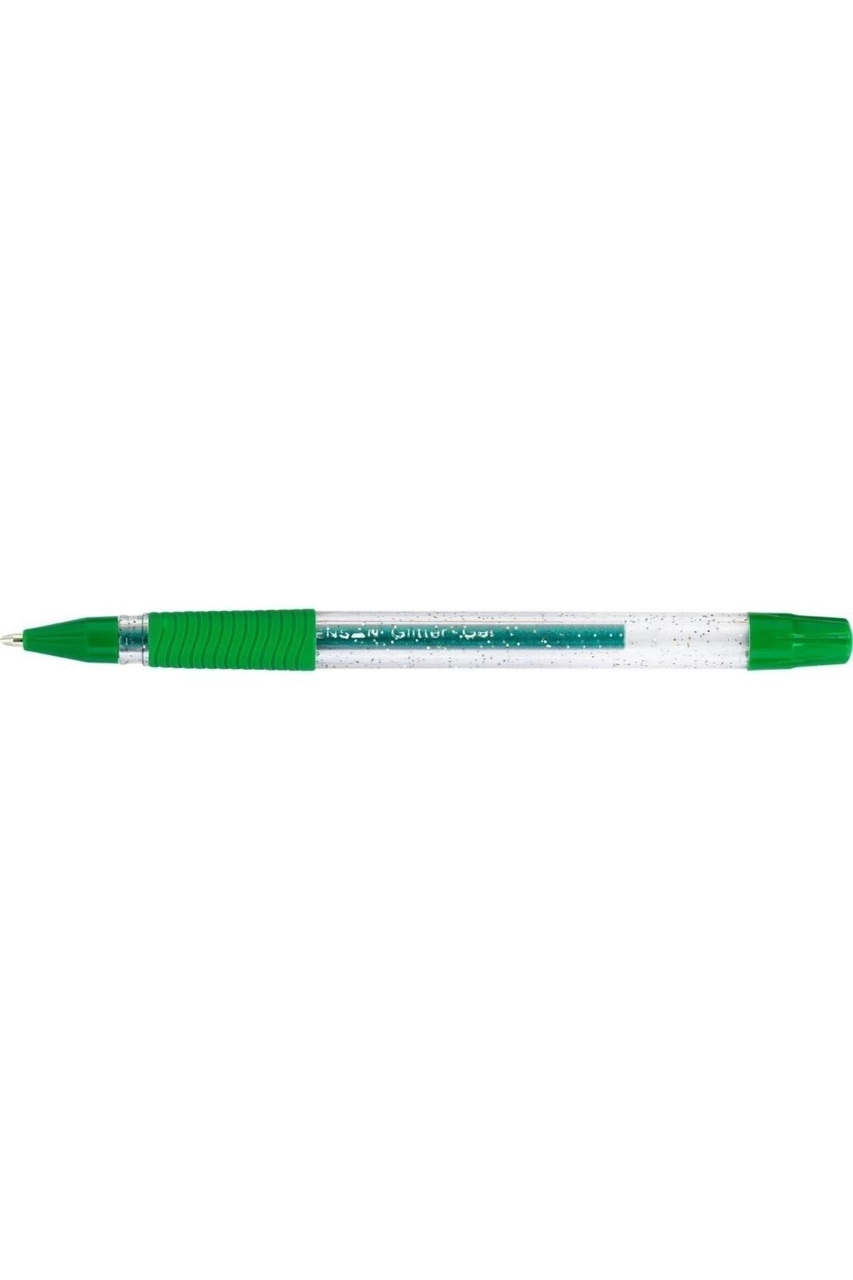 Tükenmez Kalem Jel Simli 1.0 Mm Yeşil