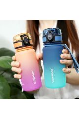 350 Ml Motivasyon Matarası Çift Renk Softtouch Ff Collection Tritan Su Matarası 3034