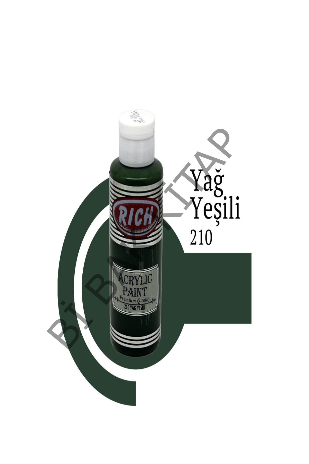 Akrilik Boya 120 Cc Yağ Yeşili 210