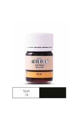 Cam Boyası 25 ml Siyah 18