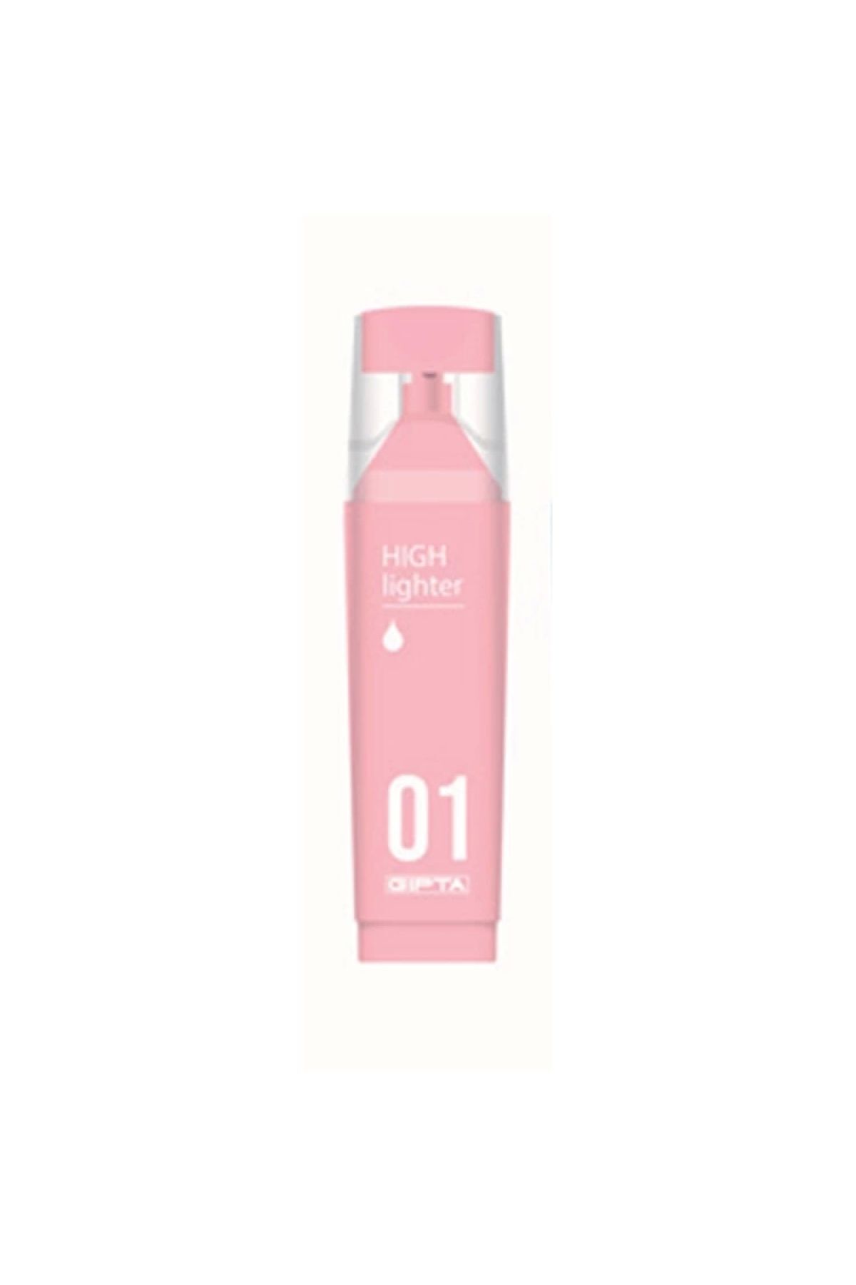 GIPTA F1559  HIGHLIGHTER FOSFORLU KALEM PASTEL PEMBE 01