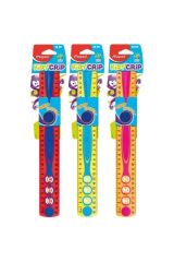 278610 Cetvel Kidy Grip Düz 30 Cm Asorti