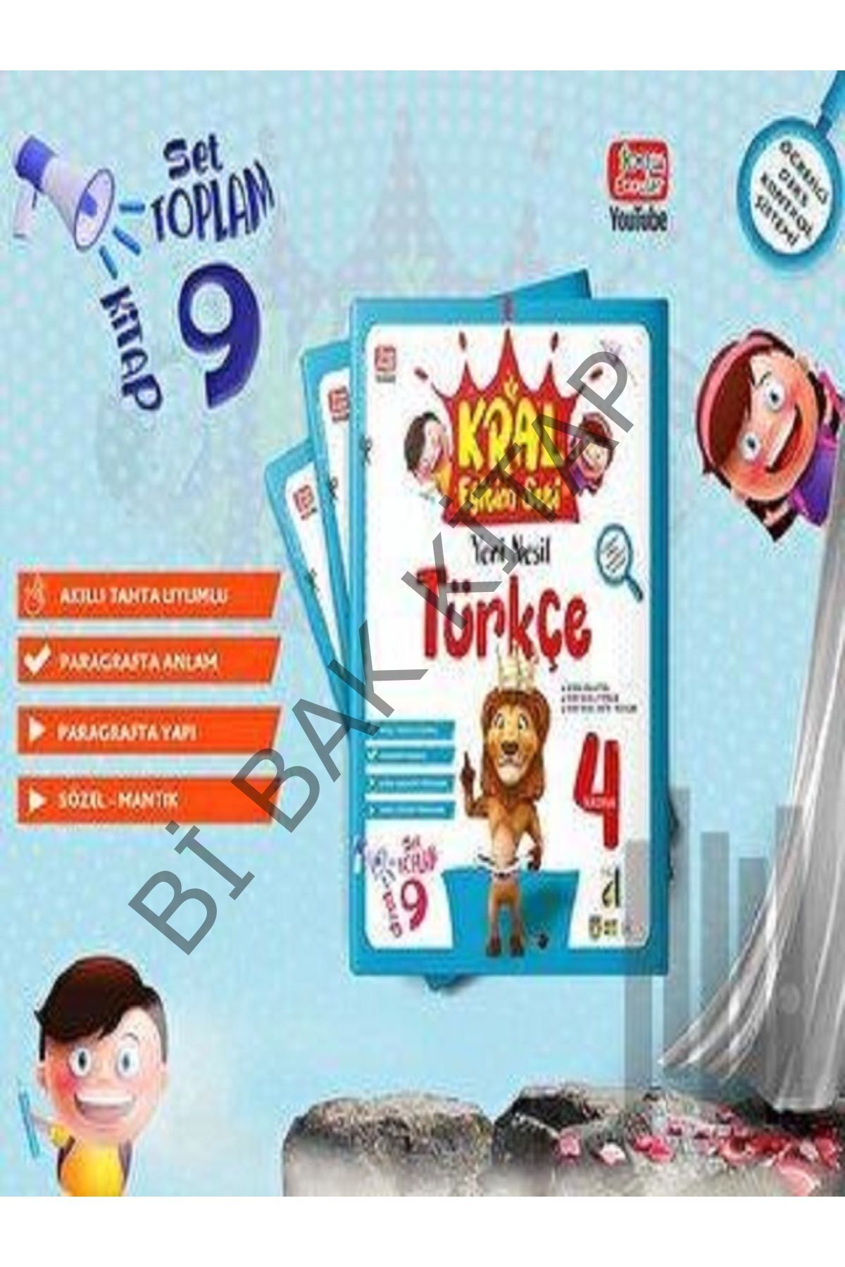 Yeni Nesil Kral Eğitim Seti 4 Damla Yayınevi