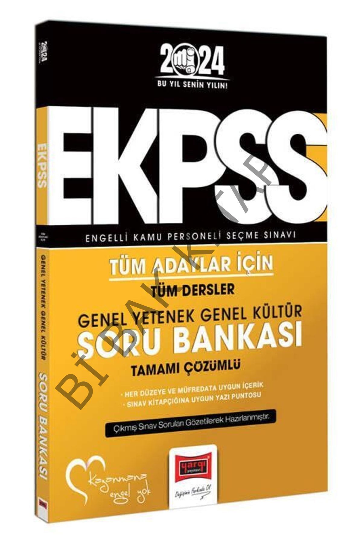 2023 Ekpss Tüm Adaylar Için Genel Yetenek Genel Kültür Tüm Dersler Tamamı Çözümlü Soru Bankası Yargı