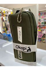 OKAPİ ÇİFT GÖZLÜ KALEM KUTUSU