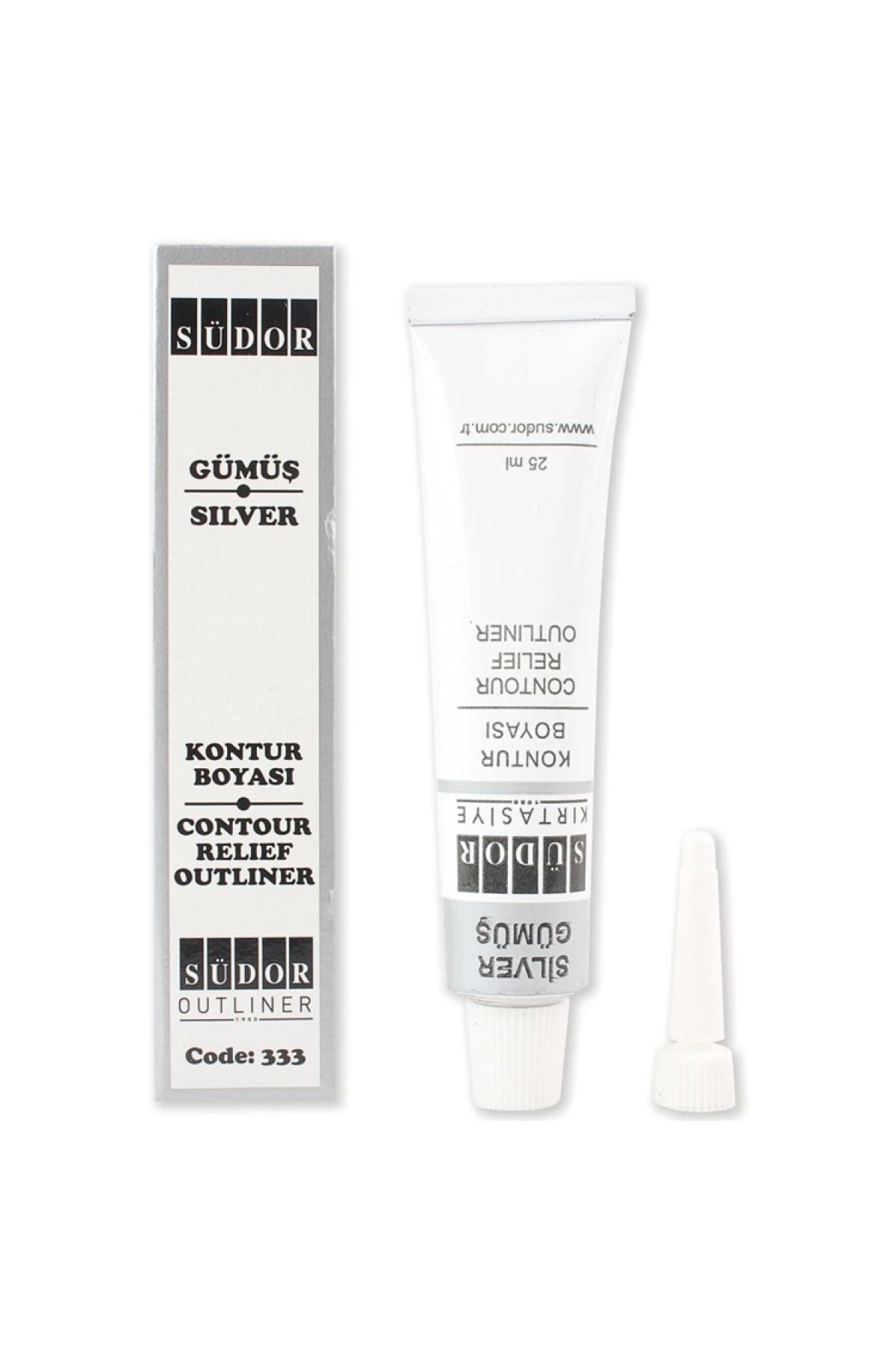 331 Kontur Boyası Gümüş 25 ml