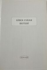 Altın Yıldız Giden Evrak Defteri 30x20